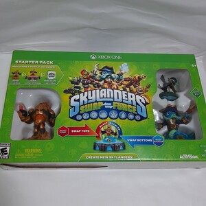 XBOX ONE SKYLANDERS swap force スカイランダーズ エックスボックス ワン スターター ソフト ゲーム レア 北米 英語 