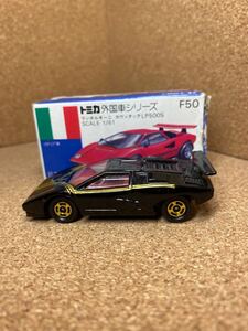 トミカ　ミニカー　tomica minicar 当時物　元箱　日本製　青箱　ランボルギーニ　カウンタック　ＬＰ５００Ｓ　トミカ複数出品中　同梱可