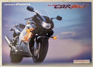 CBR600F　(BC-PC35)　車体カタログ　1999年4月　CBR600F　PC35　古本・即決・送料無料　管理№ 5488A