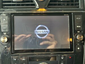 【難あり】日産 NISSAN SERENA セレナ C26 専用 純正 8型ナビ MM513D-L B8260-1VA20 地図データ 2013年 フルセグ DVD bluetooth パネル付