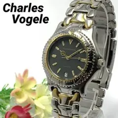 947 Charles Vogele ★訳アリ メンズ 腕時計 デイト 日付