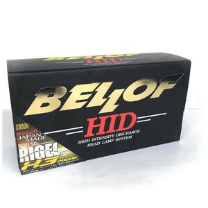 【1セット限り・最終特価!!】BELLOF ベロフ RIGEL X3 HB3/4タイプ HIDキット HIDヘッドランプシステム AMH2505　2900K イエロー光