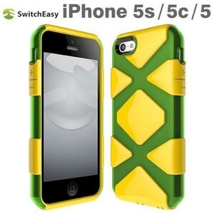 SwitchEasy HERO ハイブリッド iPhoneSE(第一世代) 5 5s 5c (4インチ) ケース カバー （Ranger Yellow/イエロー）