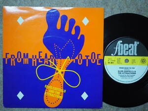 Elvis Costello-From Head To Toe★英 F-Beat Orig.7"/マト1