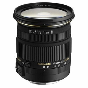 SIGMA 標準ズームレンズ 17-50mm F2.8 EX DC HSM ソニー用 APS-C専用 928636(中古品)　(shin