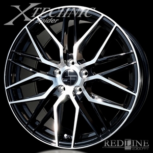 ○　X-TECHNIC Spider　17x7.5J+48 5H/PCD112　ホイール4本Set　ミニ MINI クロスオーバー(F60系)クラブマン(F54系)　COOPER(F55/F56系) 他