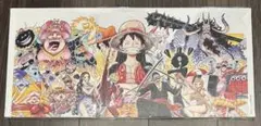 ONE PIECE フルカラーアートボード つながる表紙イラスト 100巻