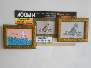 ♯Jxi11BDムーミンミニチュアアートマグネット人気2種MOOMINママ♂奇譚KITAN CLUB♀300円〓015165_b