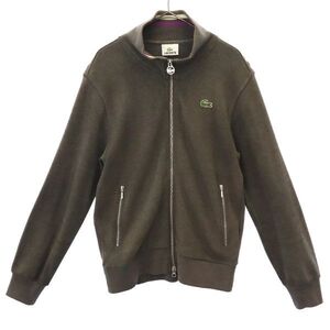 ラコステ ロゴワッペン ジップジャケット 2 グレー LACOSTE メンズ