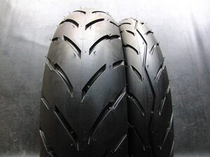 125～250ccクラス中古前後セット!ダンロップ◎D102 A. 90/80-17. 130/70-17. SP994:22073