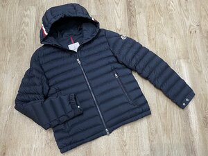 極美品 MONCLER モンクレール EUS GIUBBOTTO ダウンジャケット 1 メンズ ネイビー系 G10911A50A00 フード 質屋の質セブン 25