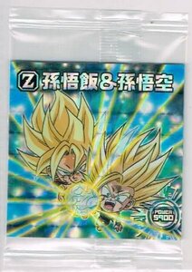 【未開封】ドラゴンボール 超戦士シール ウエハース 超9-28 孫悟飯＆孫悟空 GR