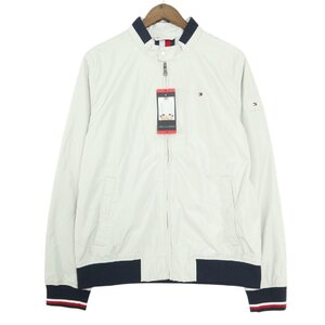 TOMMY HILFIGER トミーヒルフィガー　メンズ　ボマージャケット　ホワイト　Mサイズ　タグ付未使用　☆◆3