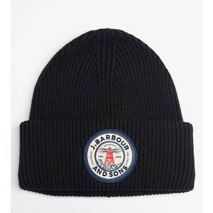 送料無料　新品 正規品【Barbour】バブアー ダンフォード コットンビーニー コトンニットキャップ 男女兼用 Dunford Beanie NAVY