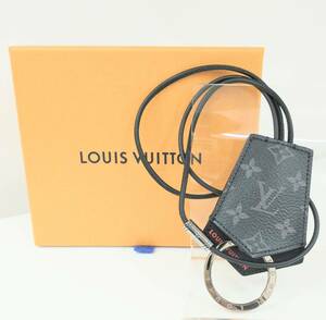 LOUIS VUITTON ヴィトン モノグラム M62797 キーリング 小物 ブラック