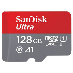 まとめ得 SanDisk microSDXCカード 128GB Ultra UHS-1 A1 R:140MB/s 海外リテール品 SDSQUAB-128G-GN6MN x [2個] /l