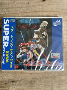 【未開封】PCエンジン スタートリングオデッセイⅡ 魔竜戦争 StartlingOdysseyⅡ SUPER CD-ROM2 SYSTEM RayForce