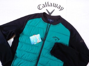 ☆新品☆Callaway キャロウェイ / 中綿キルト フルジップ フリースジャケット 抗菌 撥水 透湿 / サＭイズＭ