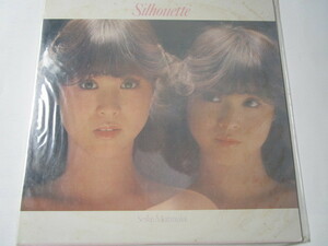 LPレコード 松田聖子　Silhouette - シルエット　CBSソニー