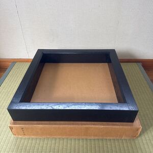 初出し品　 炉縁　 木製漆器　 茶道具　茶室　 木製　 紙箱入り　★広島発送★