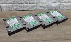 ★≪ジャンク品≫WD HDD 3.5 1Tb WD10EADS 4台[t24112505]