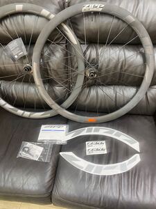 zipp303 firecrest フックレスチューブレディスクフロント新品　リア2年使用シマノフリー 前後セット