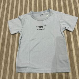 新品グローバルワーク水色Tシャツ☆120サイズ