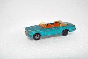 マッチボックス　レズニー　ロールスロイスシルバーシャドークーペ　MATCHBOX LESNEY　英国製　当時もの