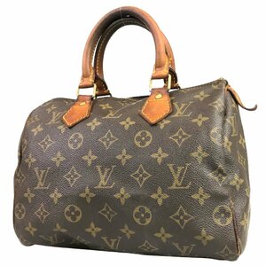 【1円～】 ルイ・ヴィトン LOUIS VUITTON ハンドバッグ ボストンバッグ スピーディ25 M41528 MI1901 モノグラム レザー ブラウン ゴールド