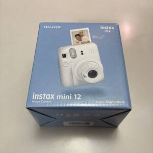 フジフィルム FUJIFILM インスタントカメラ チェキ instax mini 12 クレイホワイト 未使用 新品 EX00136