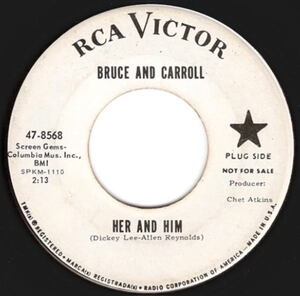 Bruce and Carroll Teener Sunshine Pop ティーンソフトロック 試聴