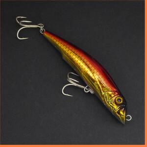 sデュエル アイルマグネット 3G リップレス 105F/18g ホロアカキン ■T174 AILE MAGNET LIPLESS Minnow DUEL