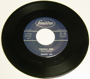 45rpm/ PERFECT GIRL - SMOKEY JOE - START ALL OVER AGAIN / 50s,ロカビリー,FIFTIES,60s,Blues,FONOVOX,Repro