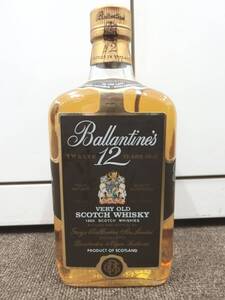 ■□41210 Ballantines 12 VERY OLD バランタイン 12年 ベリーオールド 43% 750ml スコッチ ウイスキー□■