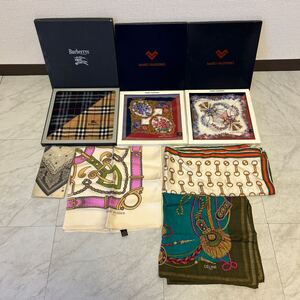 【まとめ売り】 スカーフ ハンカチ CELINE GUCCI Burberry ジャンク品