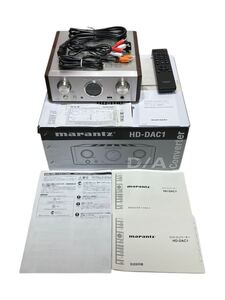 簡易音出し確認済み MARANTZ マランツ HD-DAC1 D/Aコンバーター ヘッドホンアンプ ハイレゾ 2021年製 現状品 [TK25-0115-1]