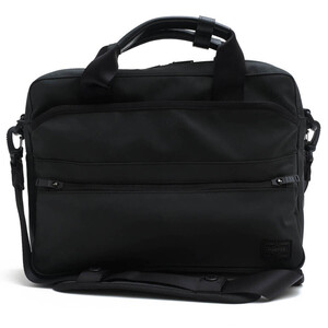 PORTER ポーター 吉田カバン ビジネスバッグ 851-07408 BROWSE BRIEF CASE ブラウズ ポリエステルオックス PVC加工 防水仕様 2WAY ショル