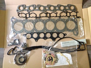 ★新品 日産 C35 ローレル R34 スカイライン ER34 純正 ガスケット キット エンジン リペア NISSAN Gasket stock, engine repair RB25DET