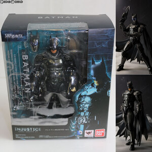 【中古】[FIG] S.H.Figuarts(フィギュアーツ) バットマン(INJUSTICE ver.) インジャスティス:神々の激突 完成品 可動フィギュア バンダイ(6