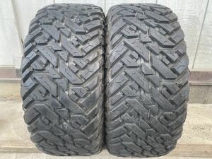 33x12.50R17LT 120Q 10PR FUEL GRIPPER M/T 中古2本　15年製　バリ山