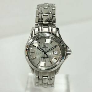 【1円スタート！！】オメガ 2581.31 シーマスター120 クォーツ ヴィンテージ ブレス シルバー文字盤 箱付き OMEGA Seamaster 120M