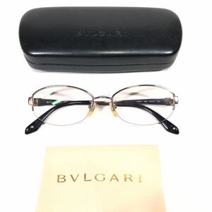 【ブルガリ】本物 BVLGARI 眼鏡 ロゴテンプル TITANIUM チタン 2054T 度入 サングラス めがね メンズ レディース 日本製 ケース 送料520円