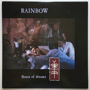 RAINBOW「STREET OF DREAMS」UK ORIGINAL POLYDOR POSPX 631 