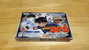 ★GBA「名探偵コナン 狙われた探偵(DETECTIVE CONAN)」箱・取説付き/BANPRESTO/ゲームボーイアドバンス/ADV/レトロゲーム/青山剛昌★