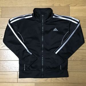 adidas KID’S FULL-ZIP JACKET size-6(着丈44身幅37) 中古(美品-1回使用) 送料無料 NCNR