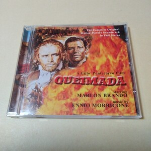 サントラCD【ケマダの戦い　エンニオ・モリコーネ　ENNIO MORRICONE QUEIMADA】限定輸入盤CD GDM-2033　美品