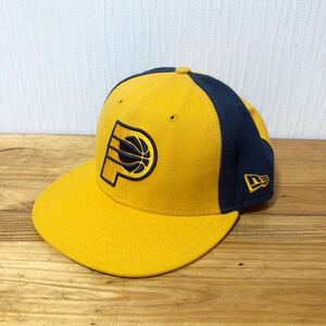 NEW ERA ニューエラ 59FIFTY Indiana Pacers インディアナ ペイサーズ キャップ 帽子 USA製 アメリカ製 NBA バスケットボール