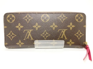 ◆◆【Louis Vuitton】ルイヴィトン モノグラム ポルト・フォイユ・クレマンス M60742 長財布 oi ◆◆