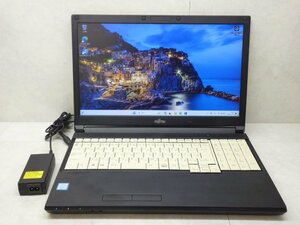 ☆1円☆第8世代☆富士通☆LIFEBOOK☆A748/TX☆Core i3 2.20GHz/4GB/500GB/Sマルチ/無線/Bluetooth/Office/Win11 DtoD領域☆