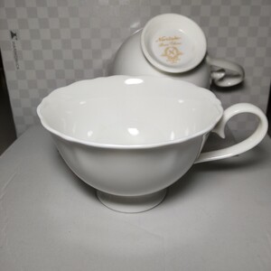 【雑貨】 食器 ノリタケ Noritake Bone China ティーカップ 2個セット カップ 口径約9.5㎝・高さ約6㎝ コーヒーカップ スープカップ 陶器